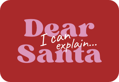 Dear Santa I Can Explain